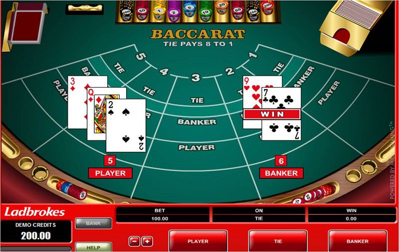 Cách chơi Baccarat tại các sòng Casino trực tuyến