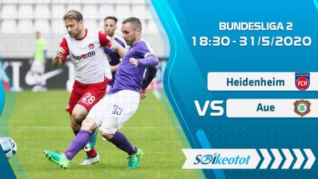 W88 Dự đoán Heidenheim vs Aue lúc 18h30 ngày 31/5/2020