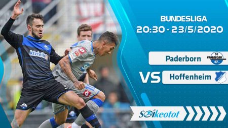 W88 Dự đoán Paderborn vs Hoffenheim lúc 20h30 ngày 23/5/2020
