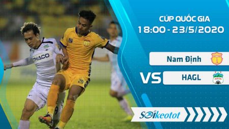 W88 Dự đoán Nam Định vs HAGL lúc 18h ngày 23/5/2020