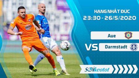 W88 Dự đoán Aue vs Darmstadt lúc 23h30 ngày 26/5/2020