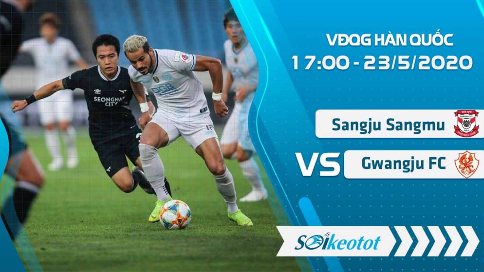 W88 Dự đoán Sangju Sangmu vs Gwangju FC lúc 17h ngày 23/5/2020