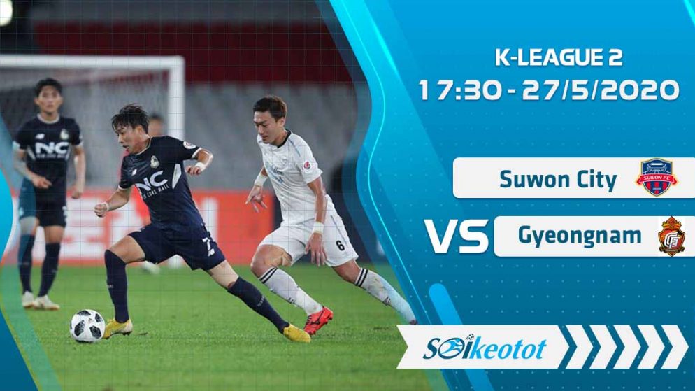 W88 Dự đoán Suwon City vs Gyeongnam lúc 17h30 ngày 27/5/2020