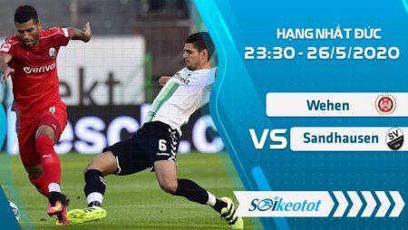 W88 Dự đoán Wehen vs Sandhausen lúc 23h30 ngày 26/5/2020