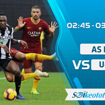 W88 Dự đoán AS Roma vs Udinese lúc 2h45 ngày 3/7/2020