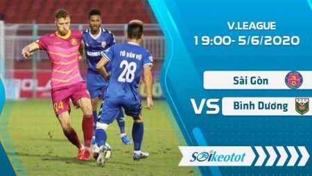 W88 Dự đoán Sài Gòn vs Bình Dương lúc 19h ngày 5/6/2020