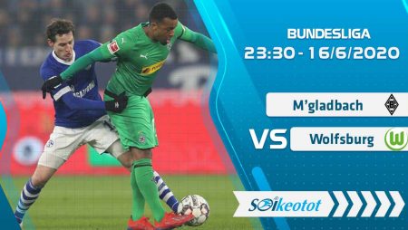 W88 Dự đoán B. Monchengladbach vs Wolfsburg lúc 23h30 ngày 16/6/2020