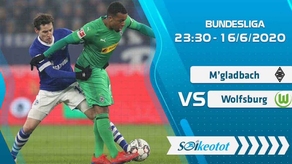 W88 Dự đoán B. Monchengladbach vs Wolfsburg lúc 23h30 ngày 16/6/2020