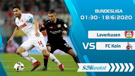 W88 Dự đoán Bayer Leverkusen vs FC Koln lúc 1h30 ngày 18/6/2020