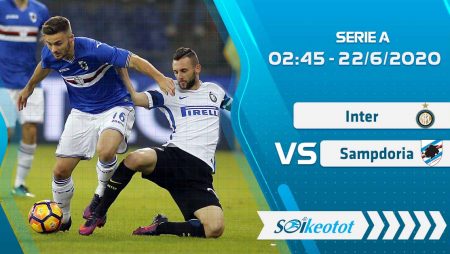 W88 Dự đoán Inter vs Sampdoria lúc 2h45 ngày 22/6/2020