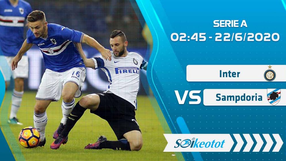 W88 Dự đoán Inter vs Sampdoria lúc 2h45 ngày 22/6/2020