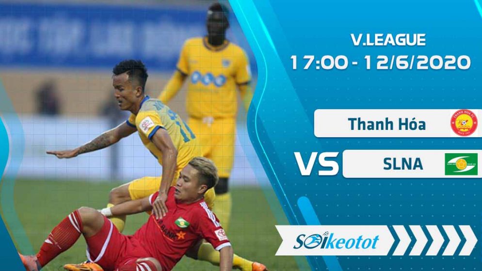 W88 Dự đoán Thanh Hóa vs SLNA lúc 17h ngày 12/6/2020