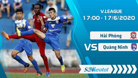 W88 Dự đoán Hải Phòng vs Than Quảng Ninh lúc 17h ngày 17/6/2020