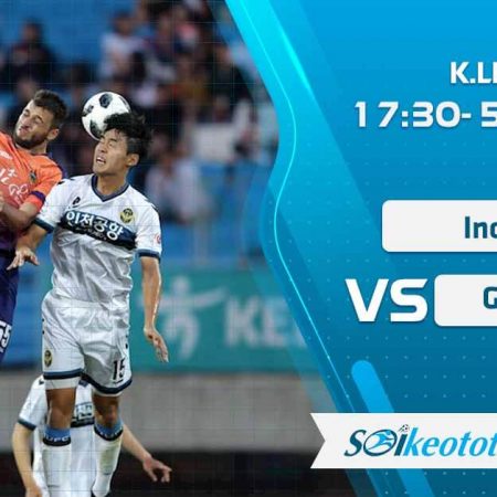 W88 Dự đoán Incheon vs Gangwon lúc 17h30 ngày 5/6/2020