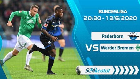 W88 Dự đoán Paderborn vs Werder Bremen lúc 20h30 ngày 13/6/2020