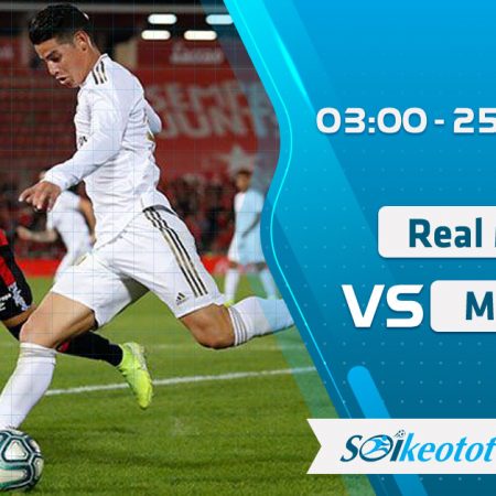 W88 Dự đoán Real Madrid vs Mallorca lúc 3h ngày 25/6/2020