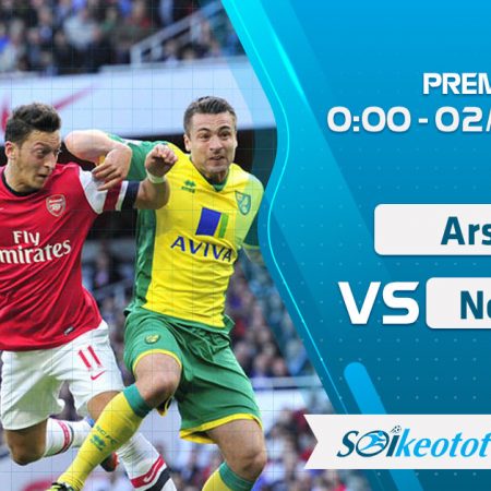 W88 Dự đoán Arsenal vs Norwich lúc 0h ngày 2/7/2020