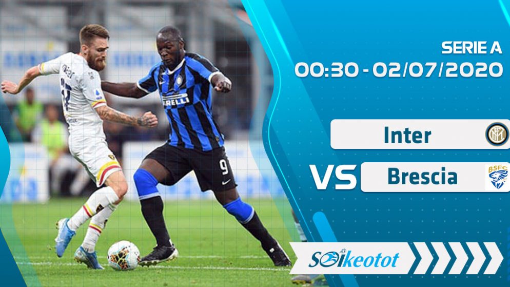 W88 Dự đoán Inter vs Brescia lúc 0h30 ngày 2/7/2020