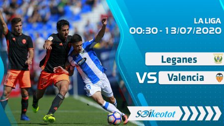 W88 Dự đoán Leganes vs Valencia lúc 0h30 ngày 13/7/2020