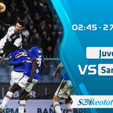 W88 Dự đoán Juventus vs Sampdoria lúc 2h45 ngày 27/7/2020