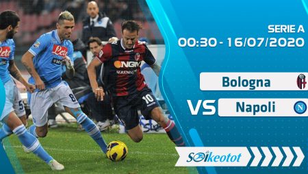 W88 Dự đoán Bologna vs Napoli lúc 0h30 ngày 16/7/2020