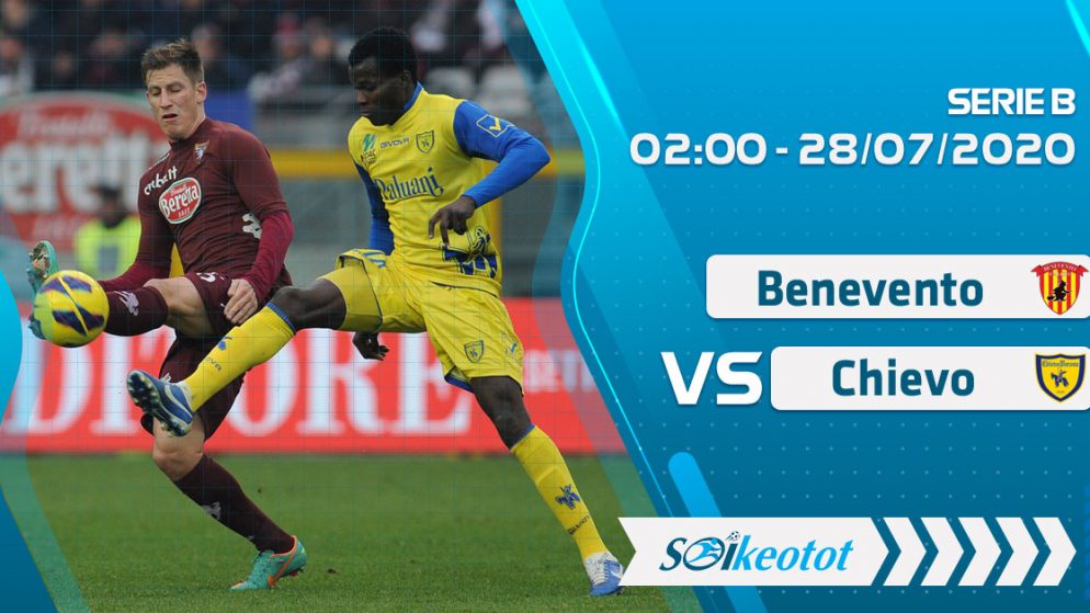 W88 Dự đoán Benevento vs Chievo lúc 2h ngày 28/7/2020