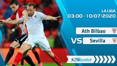 W88 Dự đoán Ath Bilbao vs Sevilla lúc 3h ngày 10/7/2020