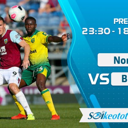 W88 Dự đoán Norwich vs Burnley lúc 23h30 ngày 18/7/2020