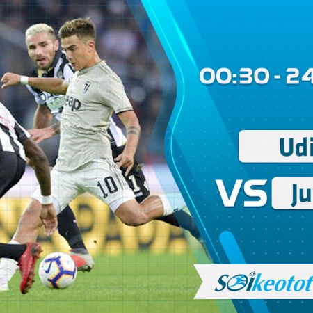 W88 Dự đoán Udinese vs Juventus lúc 0h30 ngày 24/7/2020