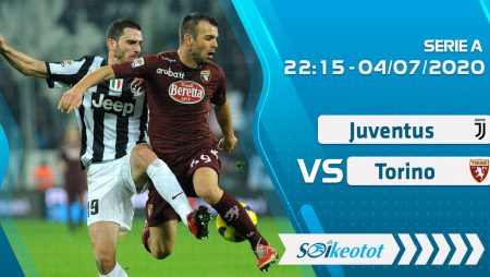 W88 Dự đoán Juventus vs Torino lúc 22h15 ngày 4/7/2020