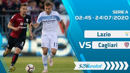 W88 Dự đoán Lazio vs Cagliari lúc 2h45 ngày 24/7/2020