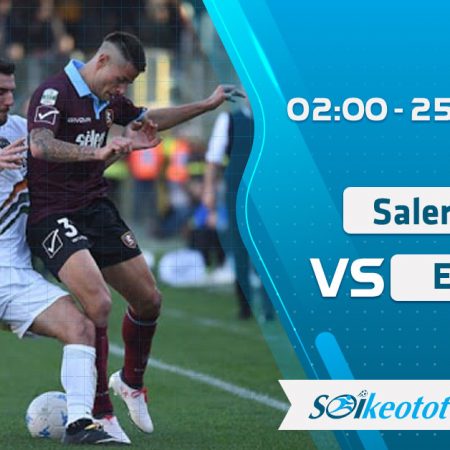W88 Dự đoán Salernitana vs Empoli lúc 2h ngày 25/7/2020