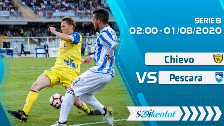 W88 Dự đoán Chievo vs Pescara lúc 2h ngày 1/8/2020