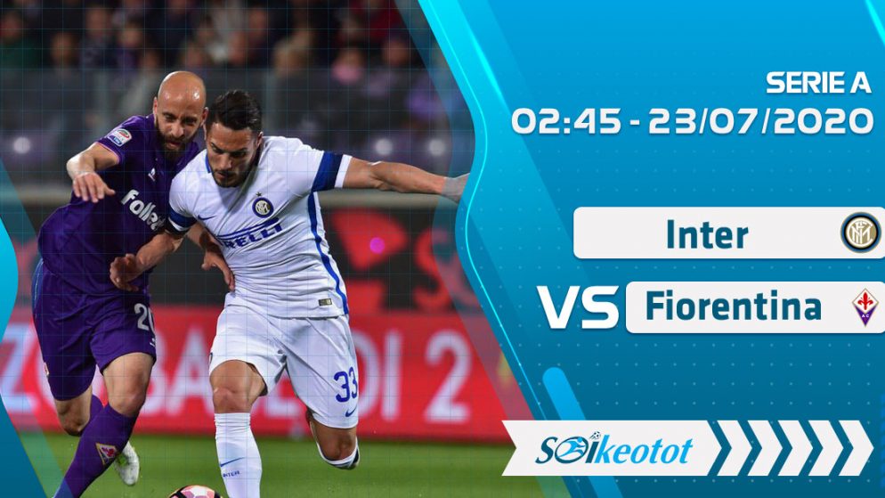 W88 Dự đoán Inter vs Fiorentina lúc 2h45 ngày 23/7/2020