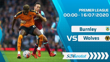 W88 Dự đoán Burnley vs Wolves lúc 0h ngày 16/7/2020