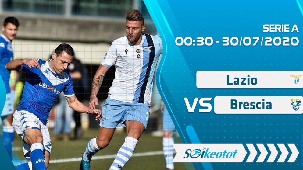 W88 Dự đoán Lazio vs Brescia lúc 0h30 ngày 30/7/2020