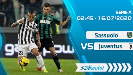 W88 Dự đoán Sassuolo vs Juventus lúc 2h45 ngày 16/7/2020