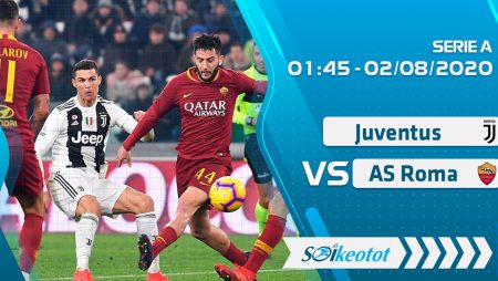 W88 Dự đoán Juventus vs AS Roma lúc 1h45 ngày 2/8/2020