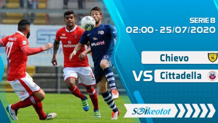 W88 Dự đoán Chievo vs Cittadella lúc 2h ngày 25/7/2020