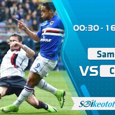 W88 Dự đoán Sampdoria vs Cagliari lúc 0h30 ngày 16/7/2020