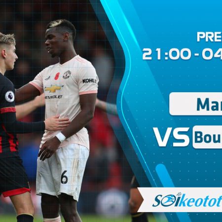 W88 Dự đoán Manchester Utd vs Bournemouth lúc 21h ngày 4/7/2020