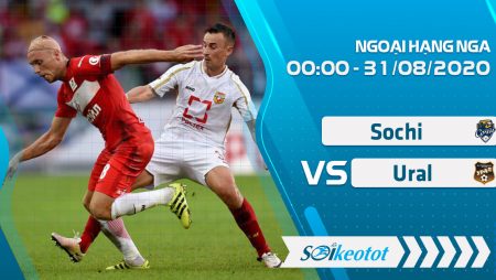 W88 Dự đoán Sochi vs Ural lúc 0h ngày 31/8/2020