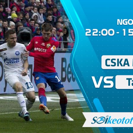W88 Dự đoán CSKA Moscow vs Tambov lúc 22h ngày 15/8/2020