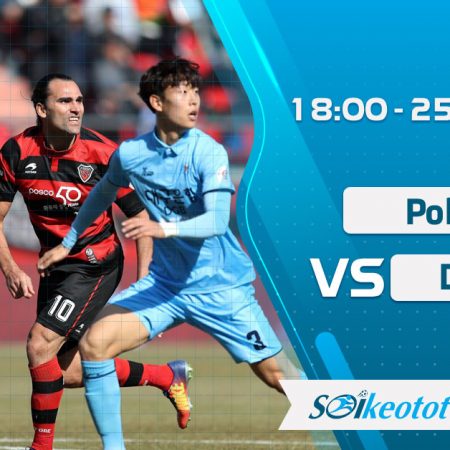 W88 Dự đoán Pohang vs Daegu lúc 18h ngày 25/8/2020