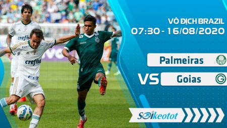 W88 Dự đoán Palmeiras vs Goias lúc 7h30 ngày 16/8/2020