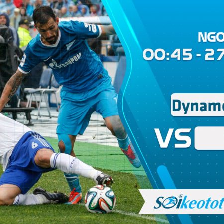 W88 Dự đoán Dynamo Moscow vs Zenit lúc 0h45 ngày 27/8/2020