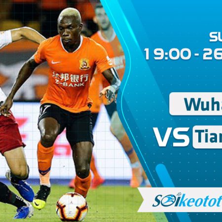 W88 Dự đoán Wuhan Zall vs Tianjin Teda lúc 19h ngày 26/8/2020