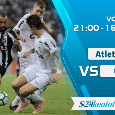 W88 Dự đoán Atletico MG vs Ceara lúc 21h ngày 16/8/2020