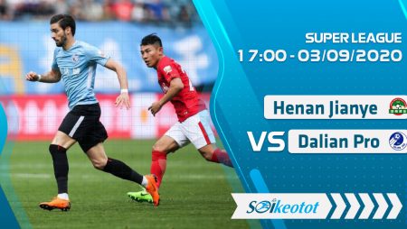 W88 Dự đoán Henan Jianye vs Dalian Pro lúc 17h ngày 3/9/2020