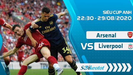W88 Dự đoán Arsenal vs Liverpool lúc 22h30 ngày 29/8/2020